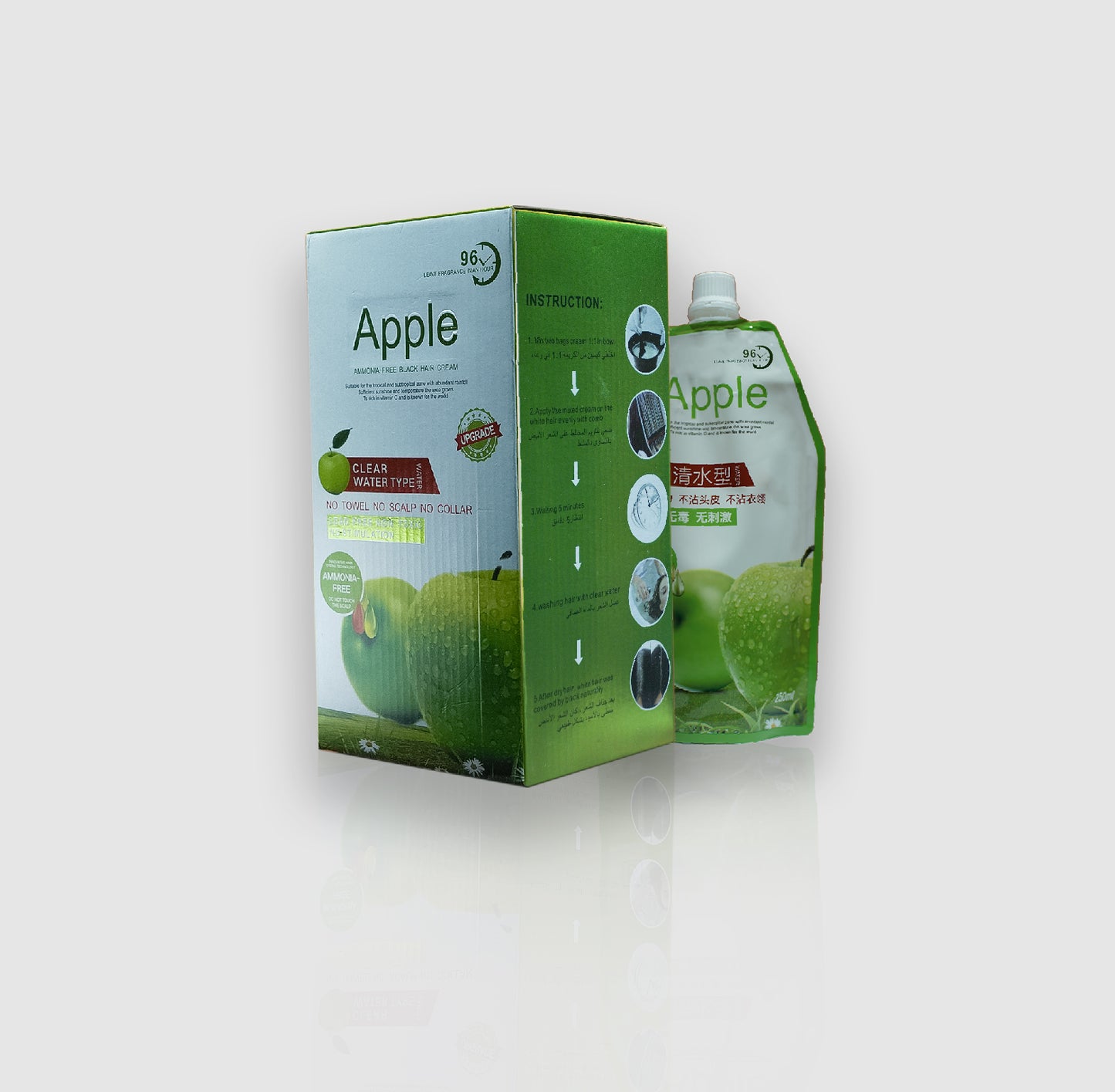 Apple hair color 96 (Ammonia Free)