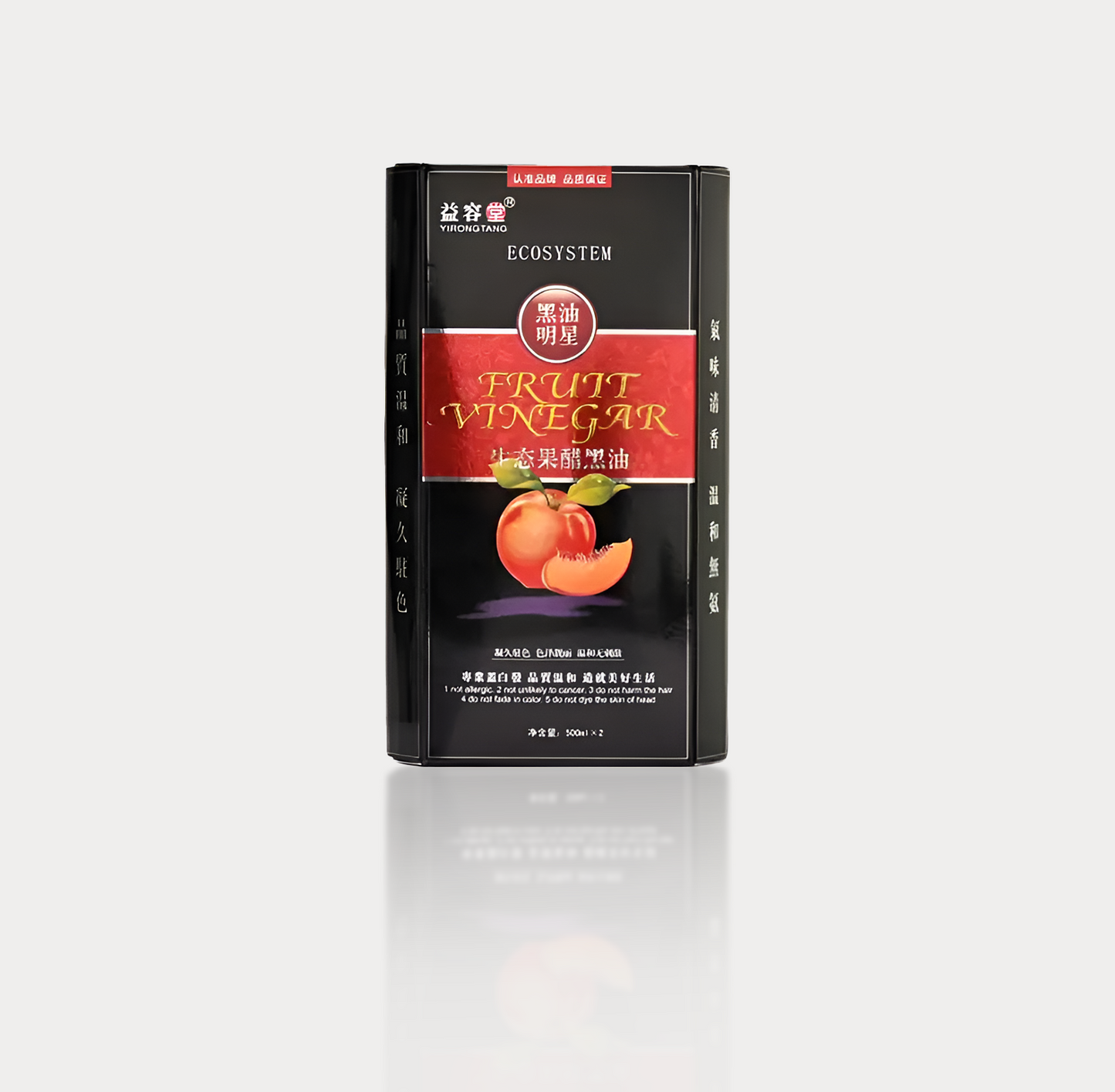 Fruit Vinegar Hair Color Gel for covering grey hair, permanently.